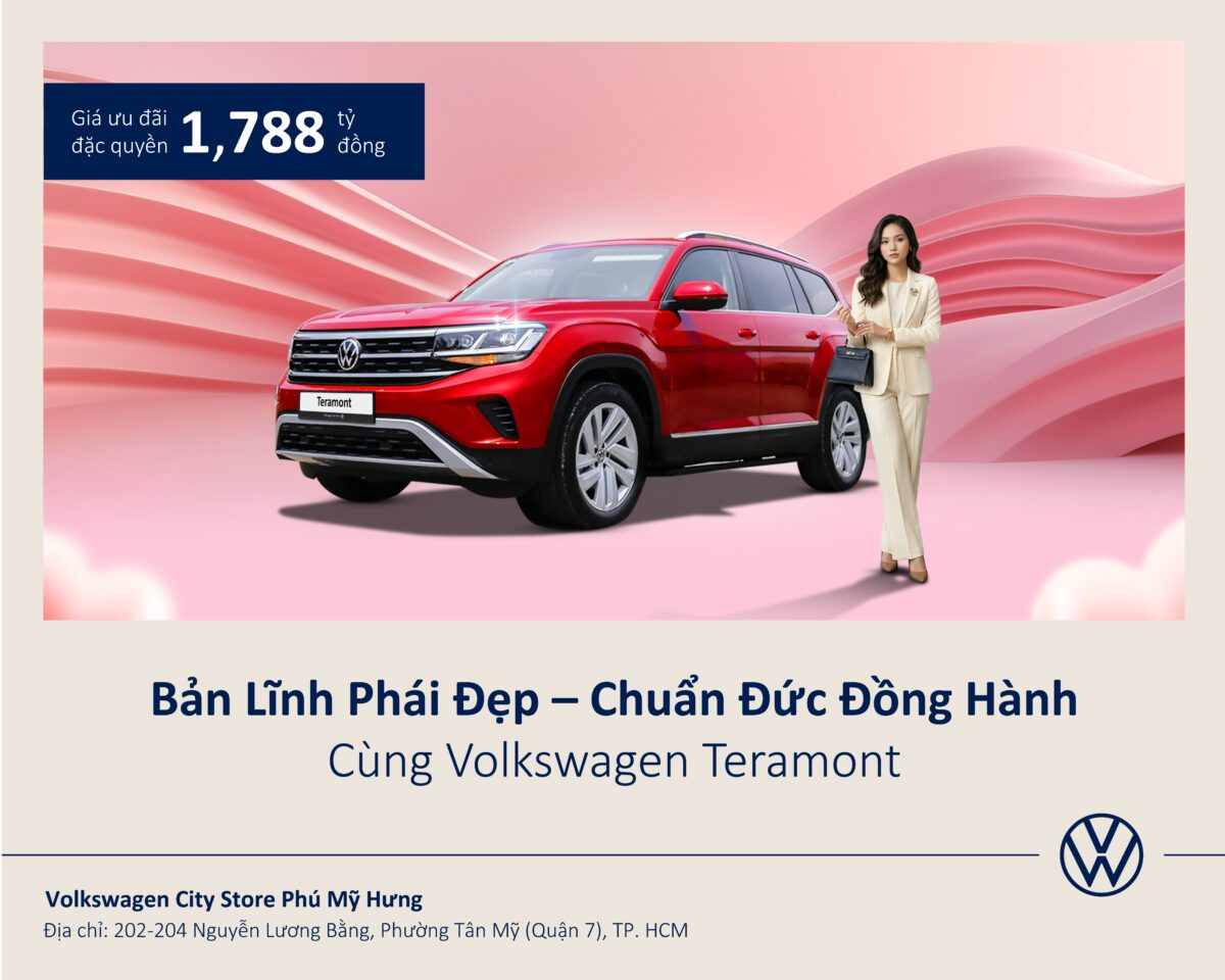 Volkswagen Teramont 7 seat SUV Vietnam