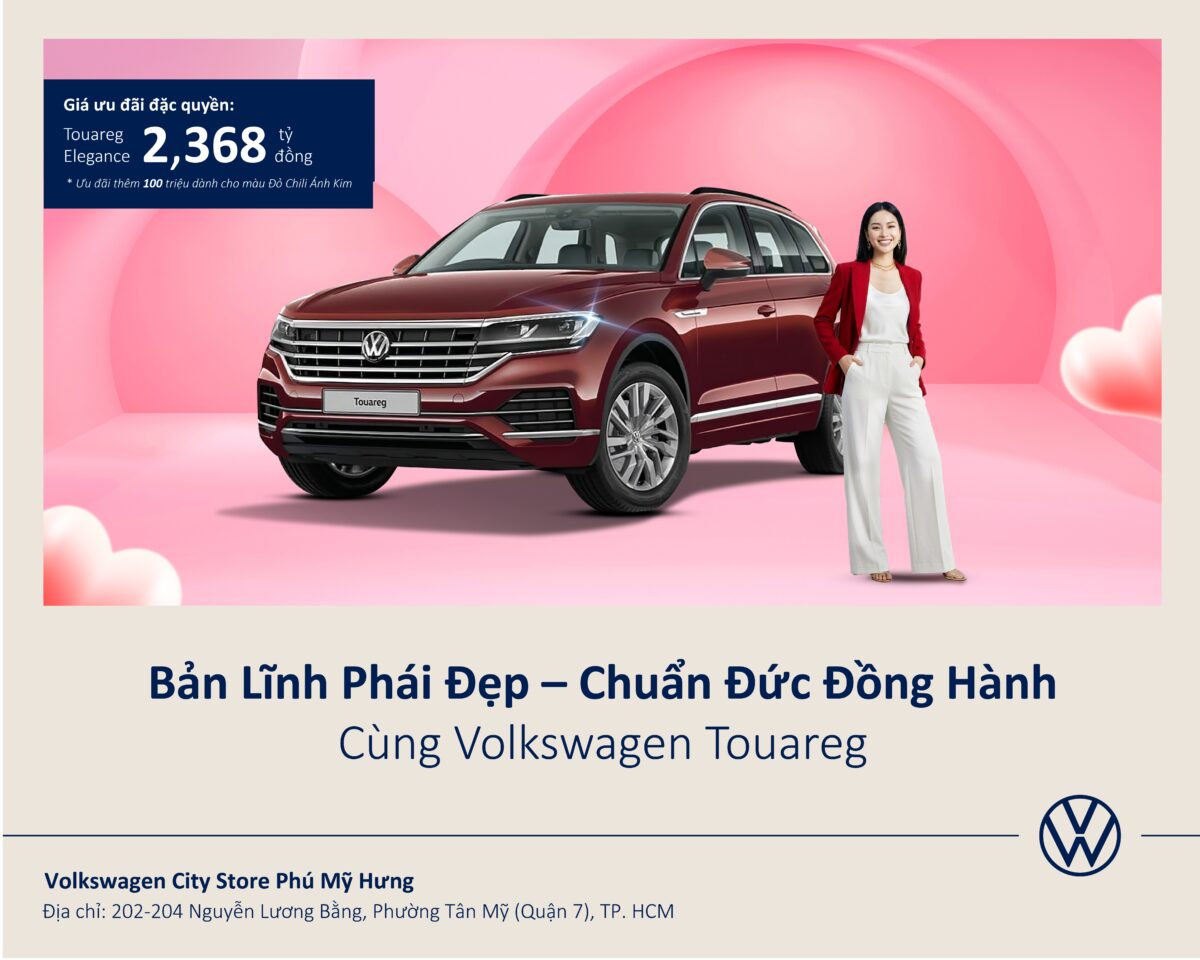 Volkswagen Touareg 5 seat SUV Vietnam