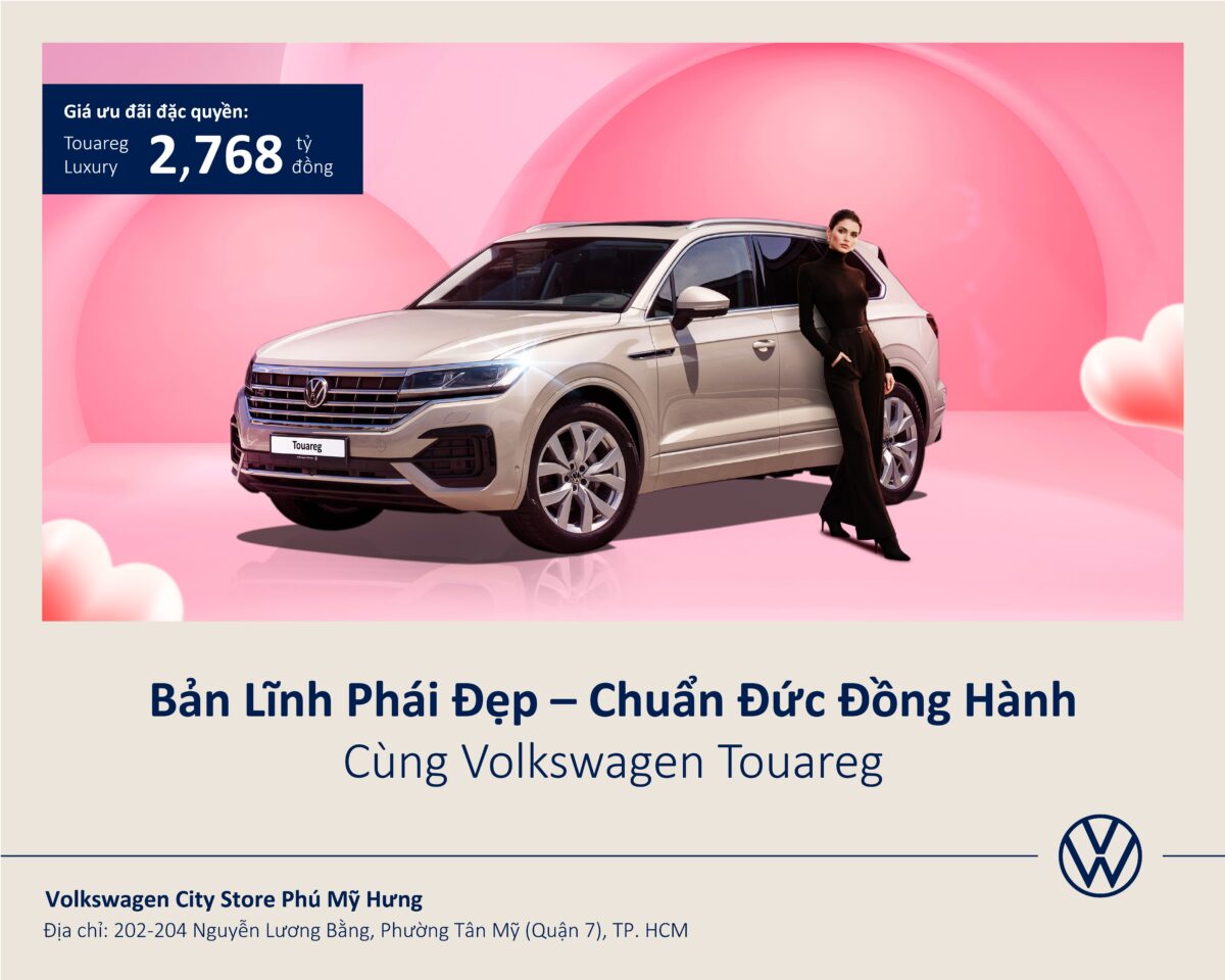 Volkswagen Touareg Luxury tại đại lý Volkswagen Phú Mỹ Hưng