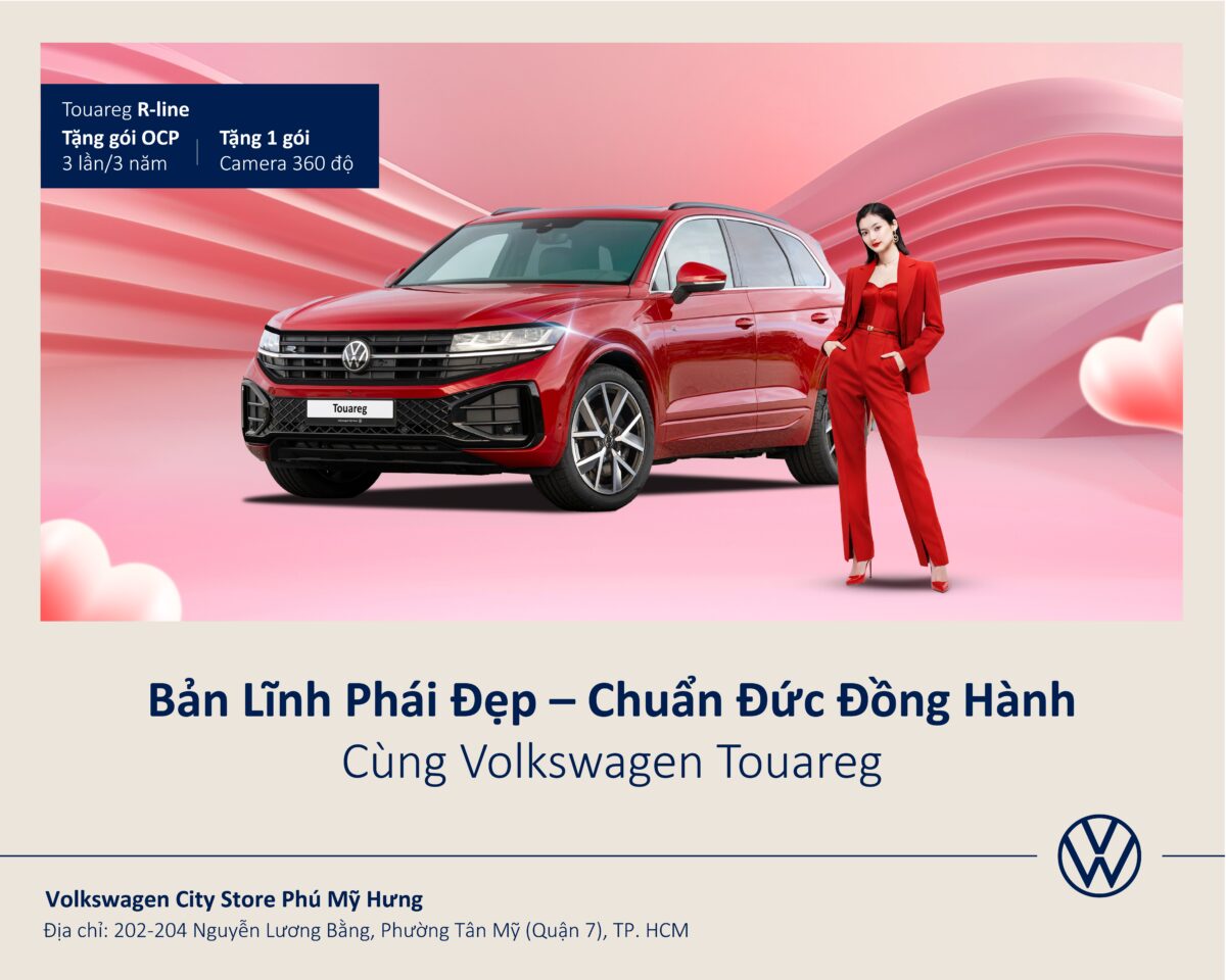 Volkswagen Touareg 5 seat SUV Vietnam