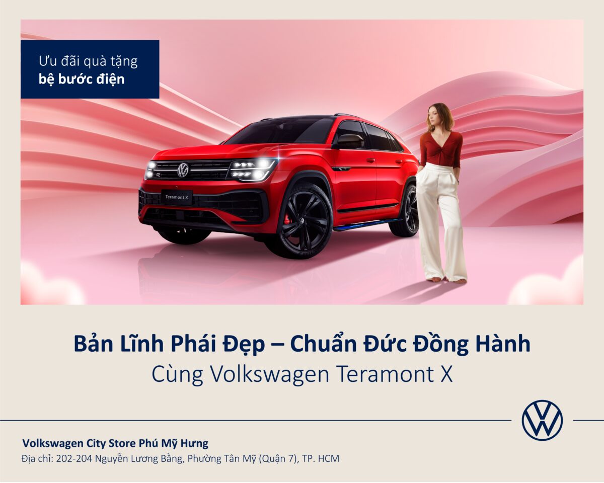 Volkswagen Teramont X 5 seat SUV Vietnam