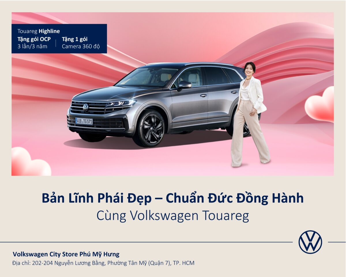 Volkswagen Touareg 5 seat SUV Vietnam